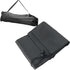 MEETOOT 2PCS 32x9.5inch Black Long Drawstring Oxford Polyester Organiser Bag Camping Chair Replacement Travel Tent