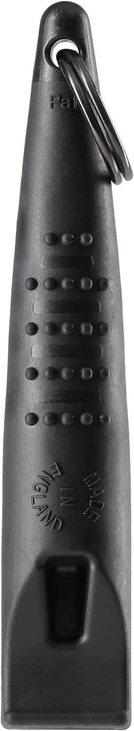 THE ACME - ALPHA Black Dog Training Whistle 210.5, Medium High Pitch, Weather-Proof, Made in The UK