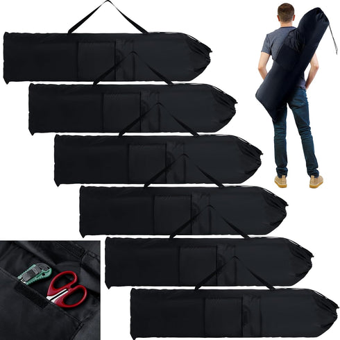 Shinylin 6 Pcs 43 x 9 Inch Camp Chair Replacement Bag Foldable Camping