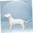 Mobestech Pet Clothing Model Dog Mannequin Display Stand, Inflatable Dog Model for Clothing Rack, White PVC