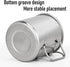 TiTo Titanium Cup with Lid, Ultralight Portable 450ml Camping Mug for Outdoor Use