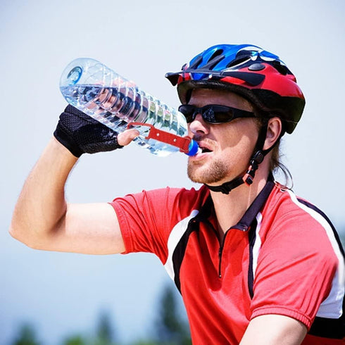 Portable Silicone Water Bottle Buckle, 10PCS Carrying Clip Hook Holder with D-Ring for Camping, Hiking, Travel