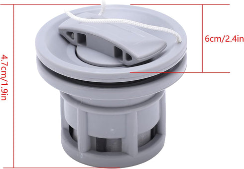 Inflatable Boat Air Valve, Lightweight Gas Valve Replacement for Kayak Rubber Boats, Suitable for Easy Boating