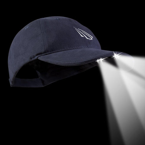 POWERCAP LED Hat 25/10 Ultra-Bright Hands Free Lighted Battery Powered Headlamp