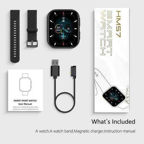 FITVII 24/7 120+ Health & Fitness Tracker (Answer/Make Calls), Smart Watch with Heart Rate and Blood Pressure, Sleep