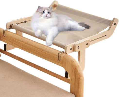 Generic Hammock Hammock Cat Window Perch - Adjustable Cat for Window Sill | Heavy Duty Perch Seat for Indoor Cats