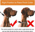CBBPET Adjustable Dog Prong Collar with Quick Release Buckle for Small Medium Large Dogs