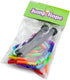 K-Roo Sports 7-Foot Rainbow Jump Rope with Plastic Beaded Segmentation