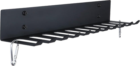 Heavy Duty Gym Storage Rack, Resistance Band Wall Mount Barbell Rack for Exercise Equipment and Accessories