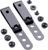 HolsterSmith Universal Metal Belt Clip for Holster Making, Model 5, Tactical Black, 2 Pack