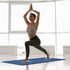 Yoga Mat 1/3 inch QMKGEC Exercise Mats, 8mm TPE Non-Slip Extra Thick Eco Friendly for Yoga Workout Pilates