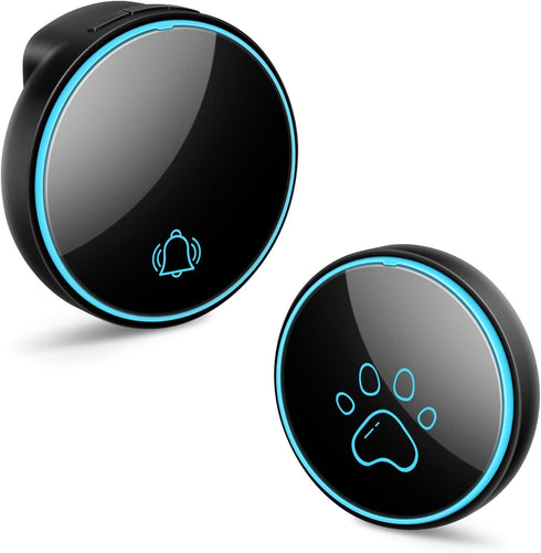 Comsmart Smart Wireless Dog Door Bell, Doggie Doorbell for Pet Potty Training
