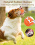 SCHITEC Dog Chew Toy for Aggressive Chewers, Tough Nylon & Rubber Teething Stick for Large Medium Breeds