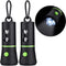 Mudder 2 Pack Dog Poop Bag Dispenser - Built-in LED Flashlight Pet Waste Bag Holder with Carabiner Clip, 2 Rolls