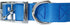 Downtown Pet Supply Deluxe Dog Collar - Blue, M - Padded Adjustable with Metal Buckle & D-Ring, Machine Washable &