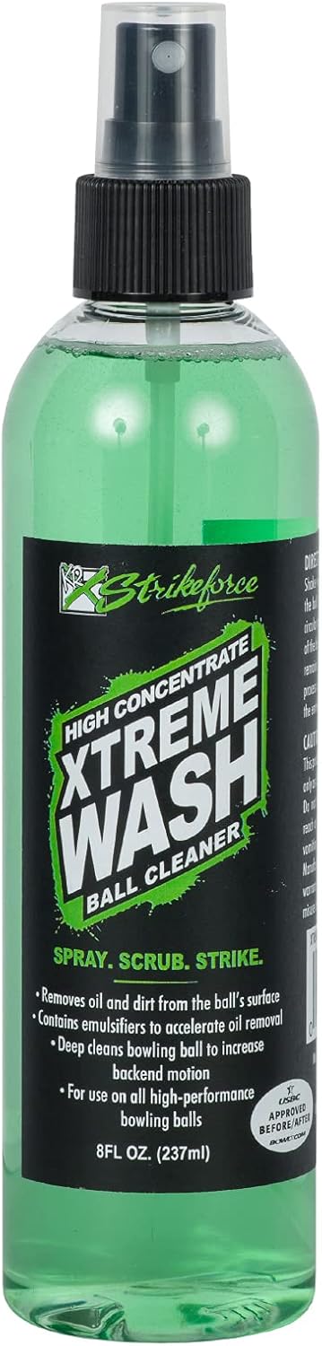 KR Strikeforce Bowling Ball Cleaners - Five Different Specifically Engineered Cleaners 8oz