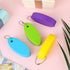 Floating Keychain for Boat Keys - 4 Pack Waterproof Vinyl Foam Bright Color Oval Float Key Rings