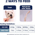 Dogs,100% 5.29 oz Freeze Dried Beef Ribs Dog Treats, Single Ingredient, Natural Chew Bone, Gentle on Teeth and Stomach