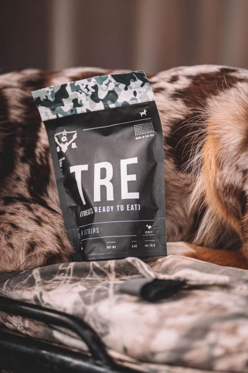 Operation Good Boy Beef Jerky Dog Treats High-Protein Strips, Natural Farm-Raised Meat Training Treats for Medium