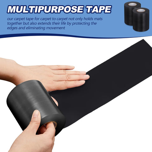 Pangda 3 4 Inch 7 Wrestling Mat Tape or Heavy Duty Mil PVC Carpet Tape for Wrestling Grappling Exercise Mats Seaming