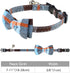 Joytale Upgraded Cat Collar with Bells, Breakaway Safety Plaid Bow Tie Collar for Girls and Boys, Haze Blue