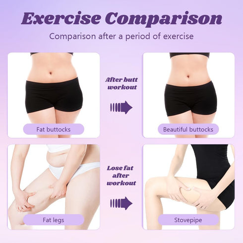 Vornetil Pelvic Floor Muscle Trainer with Resistance Band, Hip & Pelvic Trainer Kegel Exerciser,Adjustable Inner Thigh