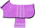 Generic Bath Towel Hooded Super Absorbent Dog Clothes Small Doggy Cosplay Party(Light Purple,2XL)