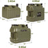 Water Container with Spigot, Portable Green Bucket for Camping, Hiking, Picnic, BBQ, 4.8Gal PE Storage Carrier (Green)