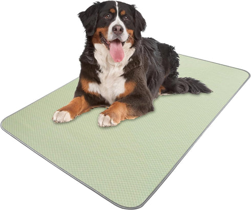 Summer Dog Cooling Mat, Washable Ice Silk Self Cool Pad for Small Medium Large Dogs & Cats, Indoor & Outdoor Use