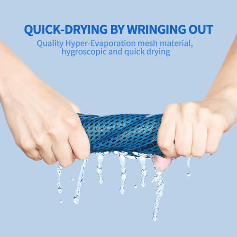 Honoson Bulk Cooling Towel, Breathable Microfiber Chilly Towel for Neck Face, Workout, Gym, Travel, Yoga, Running