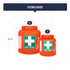 Summit Sea to Lightweight First Aid Dry Bag for Medical Supplies