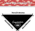 Whaline 2 Pack Graduation Dog Bandana, Reversible Triangle Bibs Adjustable Pet Kerchief Scarf for Everyday Wear