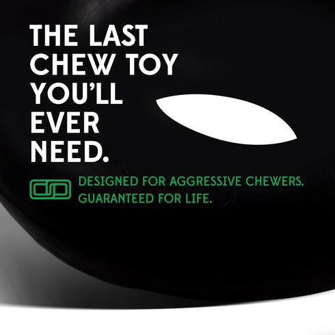 Goughnuts Rubber Dog Chew Toy, Medium 0.75, Green Ring