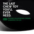 Goughnuts Rubber Dog Chew Toy, Medium 0.75, Green Ring