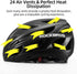 ROCKBROS Bike Helmet for Men Women - Cycling Helmet with Removable Goggles & Sun Visor, Adjustable Size