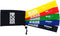 Set of 5 Resistance Loop Exercise Bands, with Carrying Bag