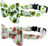 Cat Collar Breakaway with Bell and Accessories, Adjustable Printing Kitten Bowtie Collar for Kitty, 19 Colors