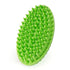 Dog Bath Brush, Green Double-Sided Shampoo Massage Brush, Adjustable Collar Handle for
