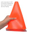 9 inch (Sets 10/15/ 20) Alyoen Orange Traffic Cones, Plastic Sports Cones, Soccer Training Cones for Outdoor Activity