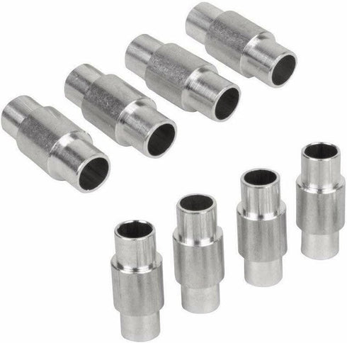 Inline Roller Speed Hockey Bearings Package - 16 Bearings & 8 Spacers Kit (ABEC 9, 7, 5 - Black)