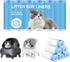 Thicken Cat Litter Bags 120 Pack, cat litter box liners, Leakproof Poop