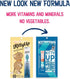 Lickable Cat Treats - Real Tuna Multivitamin Puree with Lysine & Taurine for Indoor Cats, 12 Pack