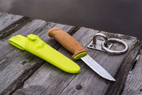 Morakniv Floating Fixed-Blade Knife - Fine Edged Stainless Steel