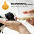 Pet Feeding Nipples Set, 15 Pcs Kitten Puppy Nursing Nipples, Food Grade Silicone for Newborn Cats and Dogs