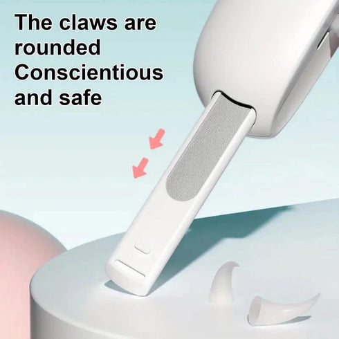 IFIAM Trimmer Adjustable Cat Nail Clipper to Avoid Excessive Cutting, Cat Nail with Nail File, Pet Nail Clippers