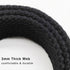 8ft Double Handle Traffic Dog Leash, Heavy Duty Tactical Nylon Training Leash with 2 Traffic Control Handles
