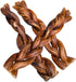 hotspot pets Braided Bully Sticks for Dogs - 6 Inch Stix (10