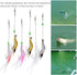 6Pcs Alomejor Soft Silicone Artificial Shrimp Lure Bait, Lifelike Fishing Tackle with Hook for Trout Perch Salmon, High