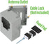 Hiweld 16-Gauge Metal Security Box for Moultrie Edge Cellular Trail Camera Steel, Weatherproof, Anti-Theft DesignCamera