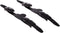 Scuba Choice Universal Diving Fin Straps, Adjustable Silicone & Neoprene, Pair, Black
